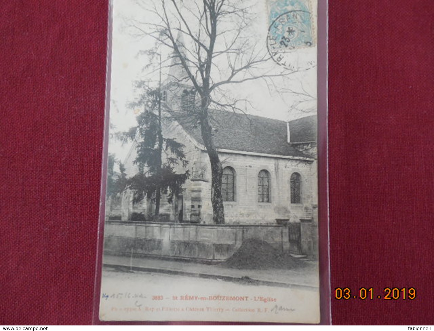 CPA - Saint-Rémy-en-Bouzemont - L'Eglise - Saint Remy En Bouzemont