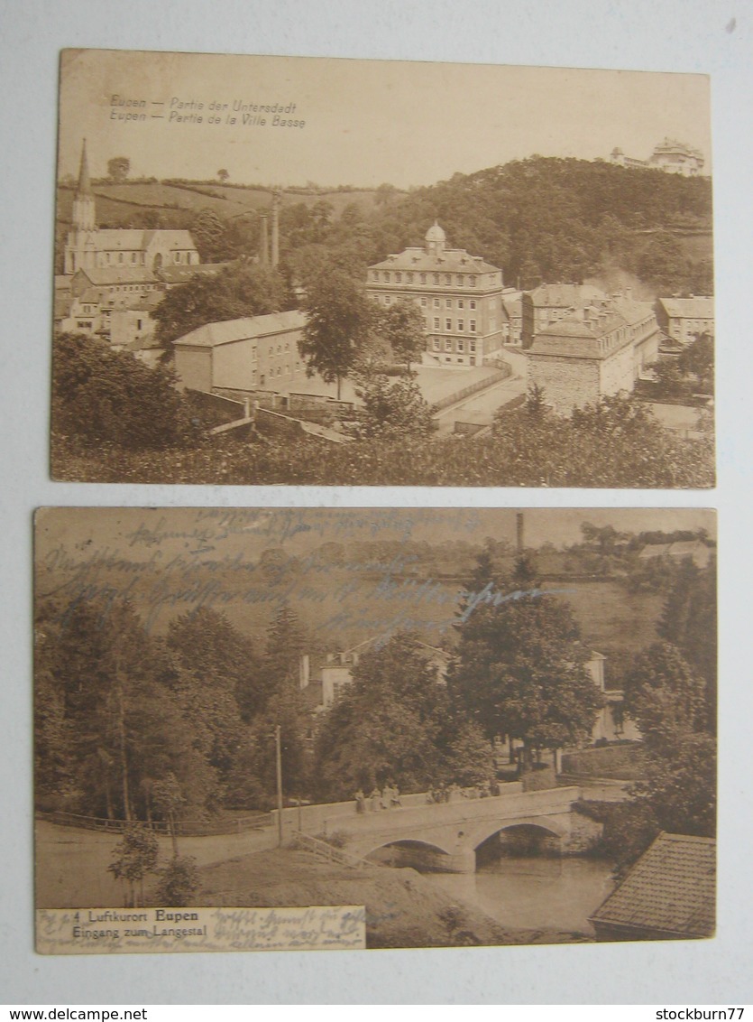 EUPEN   , 2  Carte Postale  1929 - Eupen