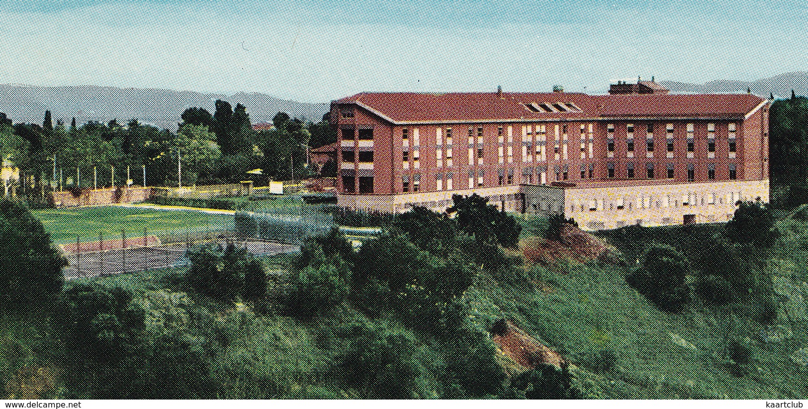 Roma: Scots College - (The Pontifical Scots College, Roman Catholic Church In Scotland) - TENNIS COURT - (Italia) - Onderwijs, Scholen En Universiteiten