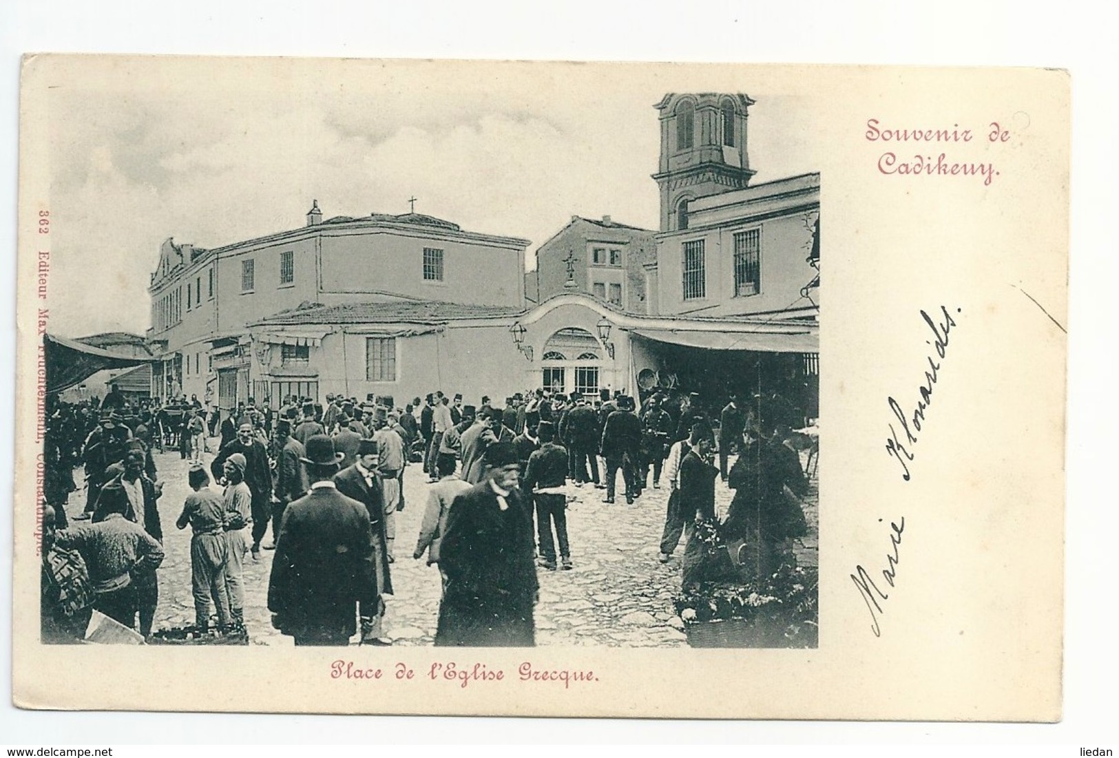 Souvenir De CADIKEUY - Place De L'Eglise Greckue - Turkey - Turchia