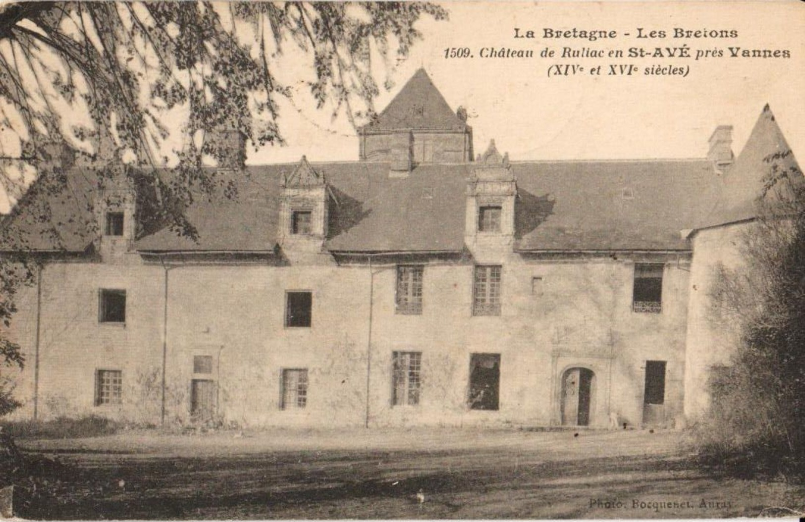 56 - CHATEAU DE RULIAC EN ST-AVE PRES VANNES - Other & Unclassified