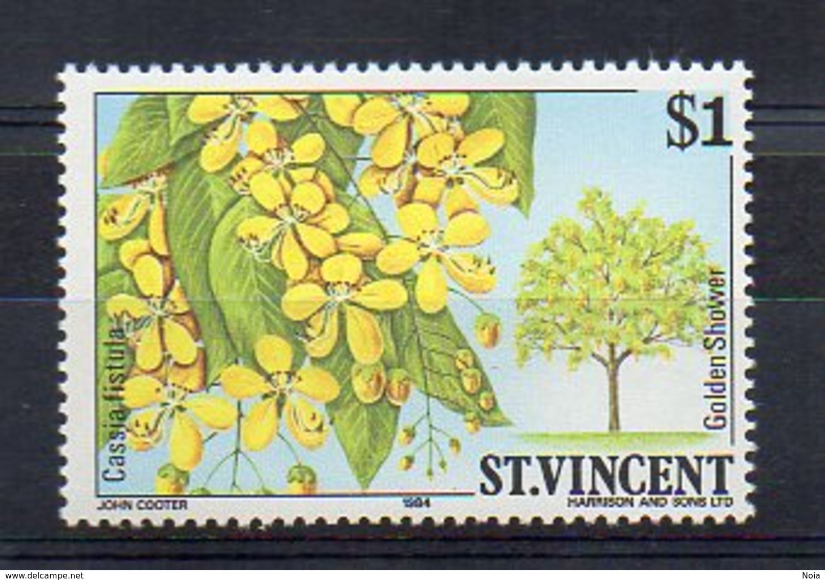 ST. VINCENT. FLOWERS. MNH (2R1910) - Other & Unclassified