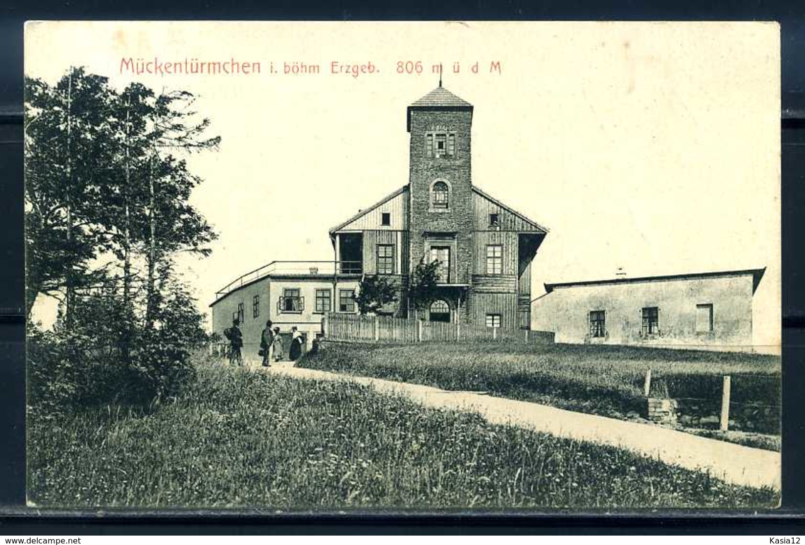 K10076)Ansichtskarte: Mückentürmchen - Böhmen Und Mähren