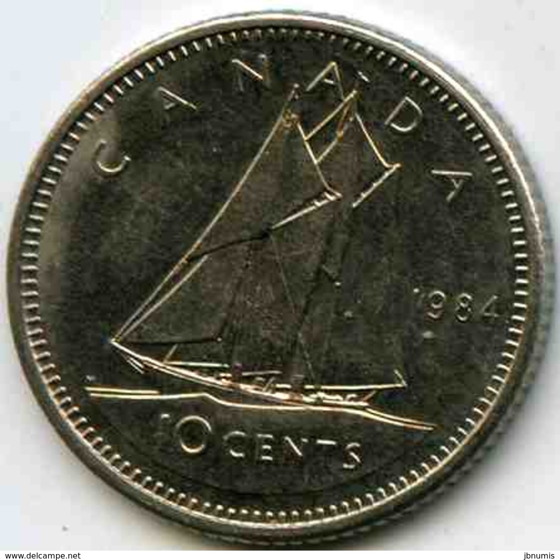 Canada 10 Cents 1984 KM 77.2 - Canada