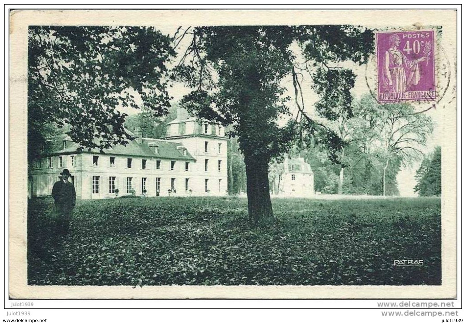 MAGNANVILLE ..-- 78 . YVELINES ..-- Sanatorium . 1936 Vers BLAGNY ( Mme Veuve LEROY ) . Voir Verso . - Magnanville