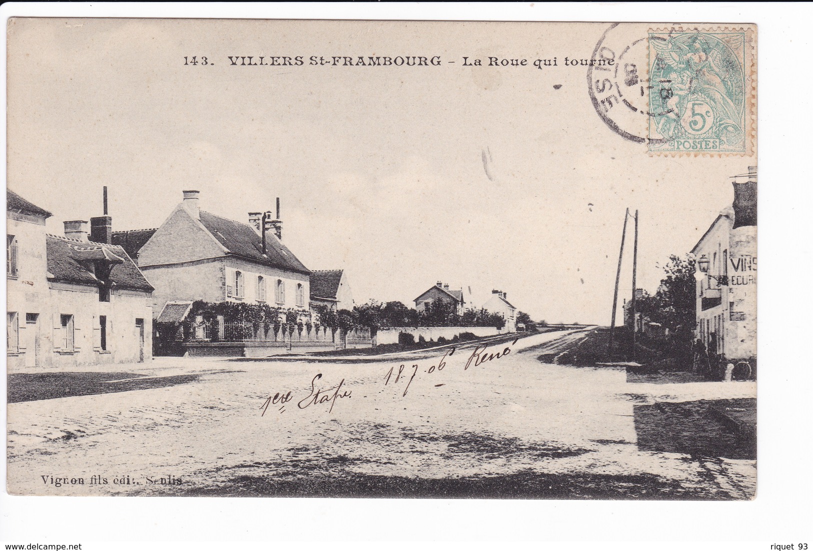 143 - VILLERS-St-FRAMBOURG - La Roue Qui Tourne - Autres & Non Classés