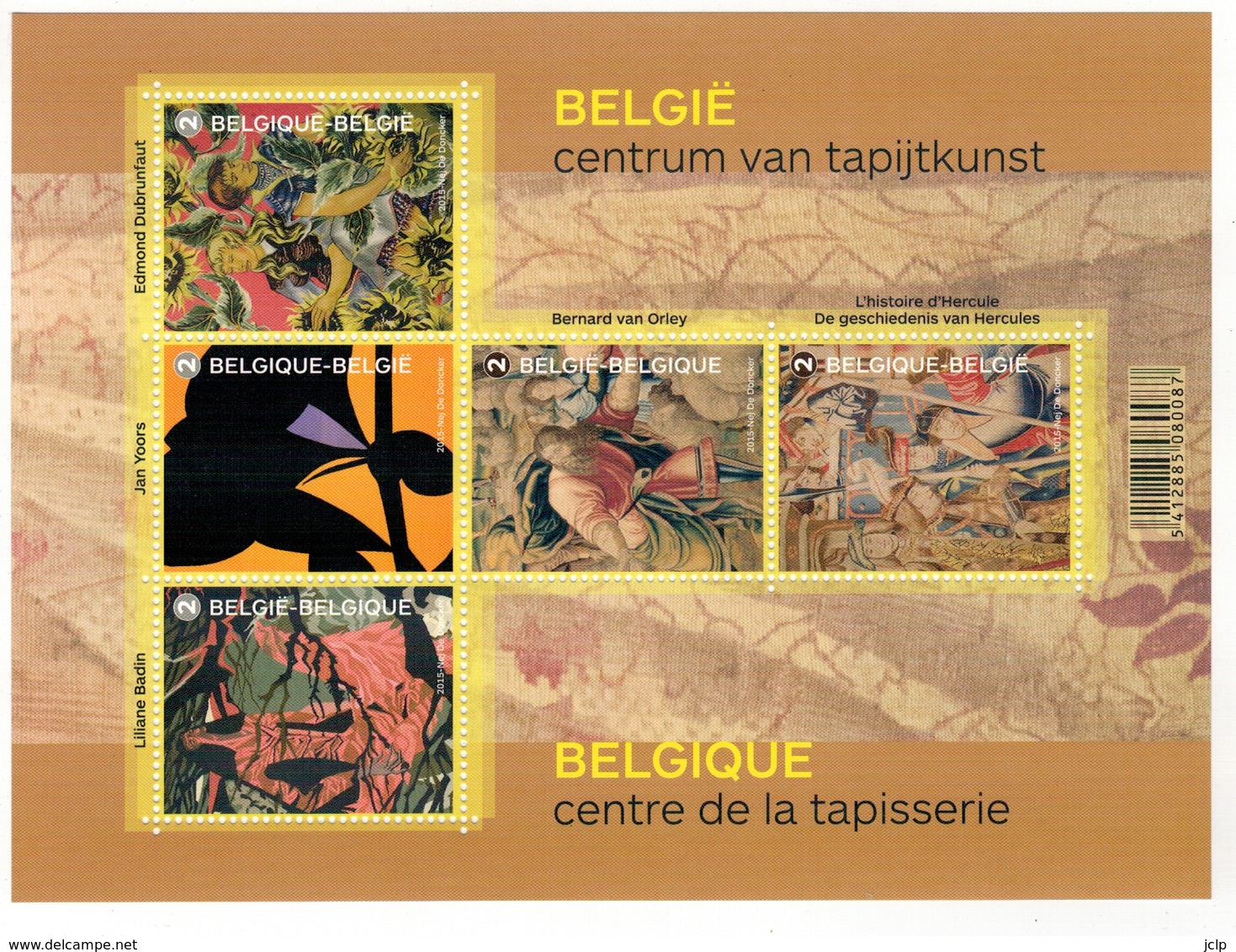 BELGIE - BELGIQUE  :  Centrum Van Tapijtkunst - Centre De La Tapisserie. - Neufs