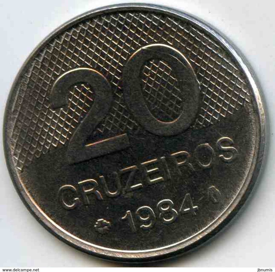 Brésil Brazil 20 Cruzeiros 1984 KM 593.1 - Brésil