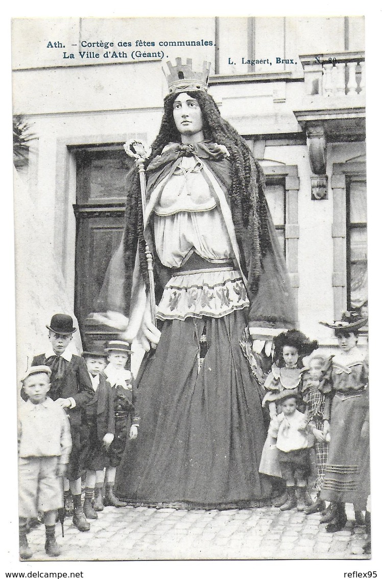 ATH - Cortège Des Fêtes Communales - Géant ( Carnaval ) - Ath