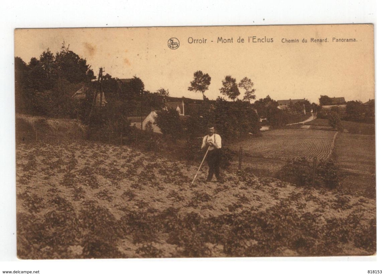 Orroir - Mont De L'Enclus   Chemin De Renard. Panorama - Kluisbergen