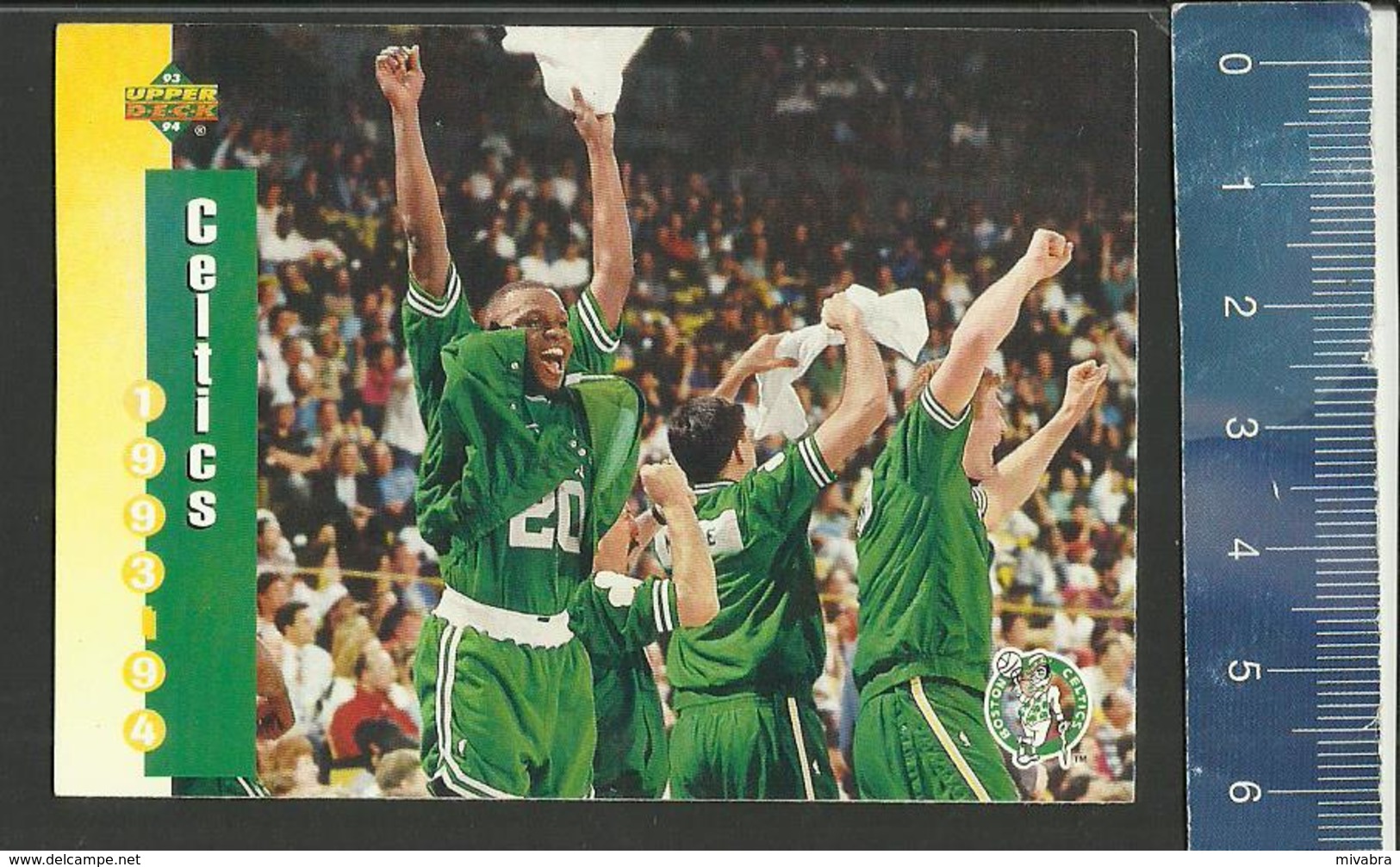 NBA UPPER DECK TRADING CARD BASKETBALL 1993-94 SCHEDULE - N° 211 - CELTICS - 1990-1999