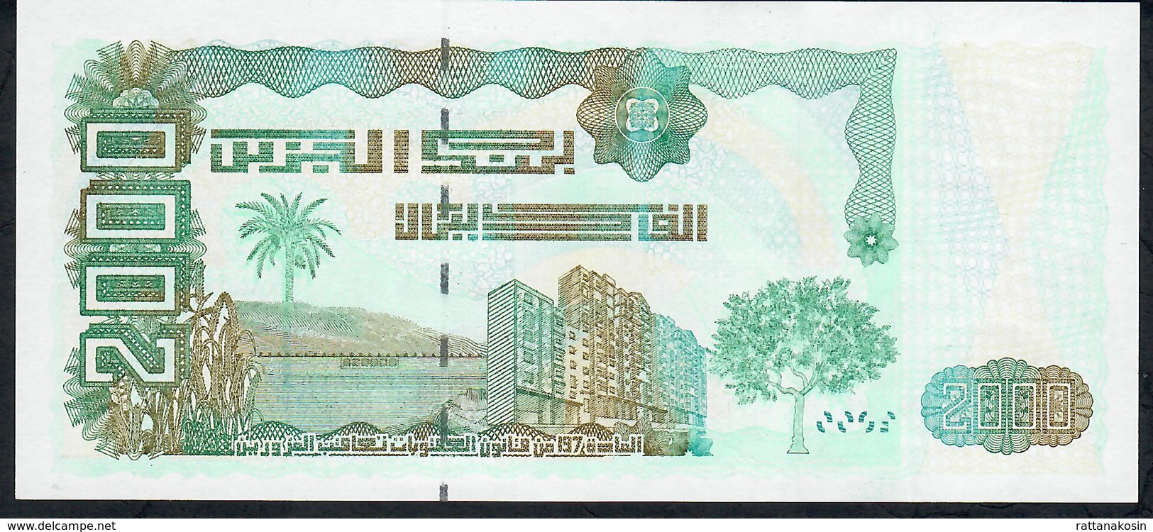 ALGERIA P144a 2000 DINNARS 24.3.2011 Signature 3 ( FIRST Signature ). UNC. - Algérie