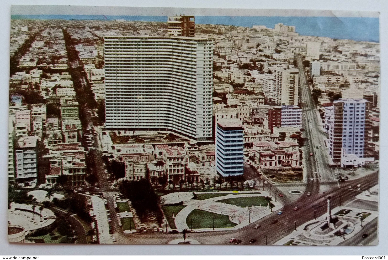 #483   Panoramen View Of HAVANA, Focsa Building - CUBA - Postcard - Autres & Non Classés