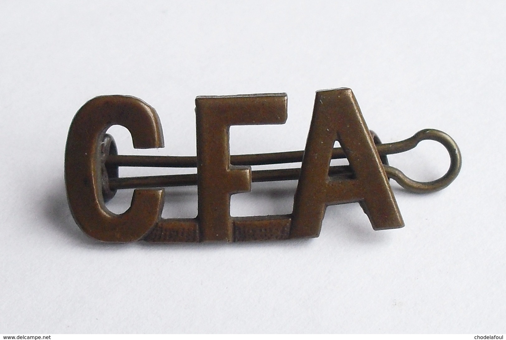 Title Insigne Canadien CFA 1914 1918 Tommy GB Commonwealth - 1914-18