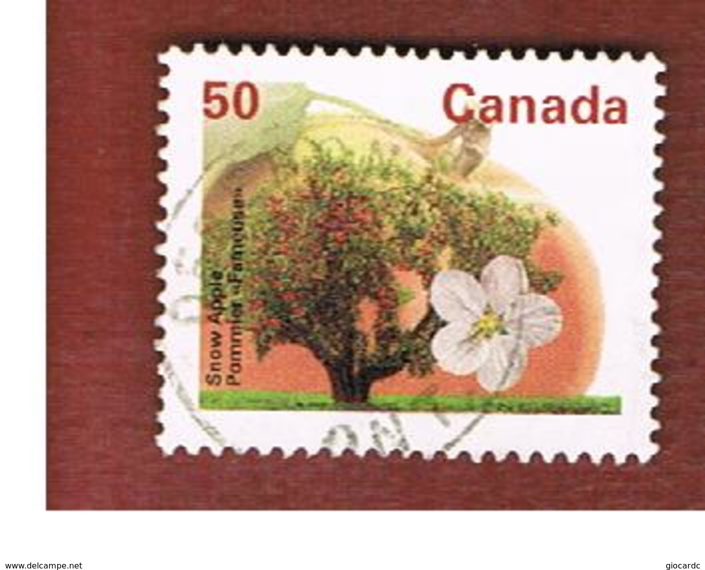 CANADA - SG 1469 - 1994 FRUIT TREES: SNOW APPLE  -  USED - Used Stamps