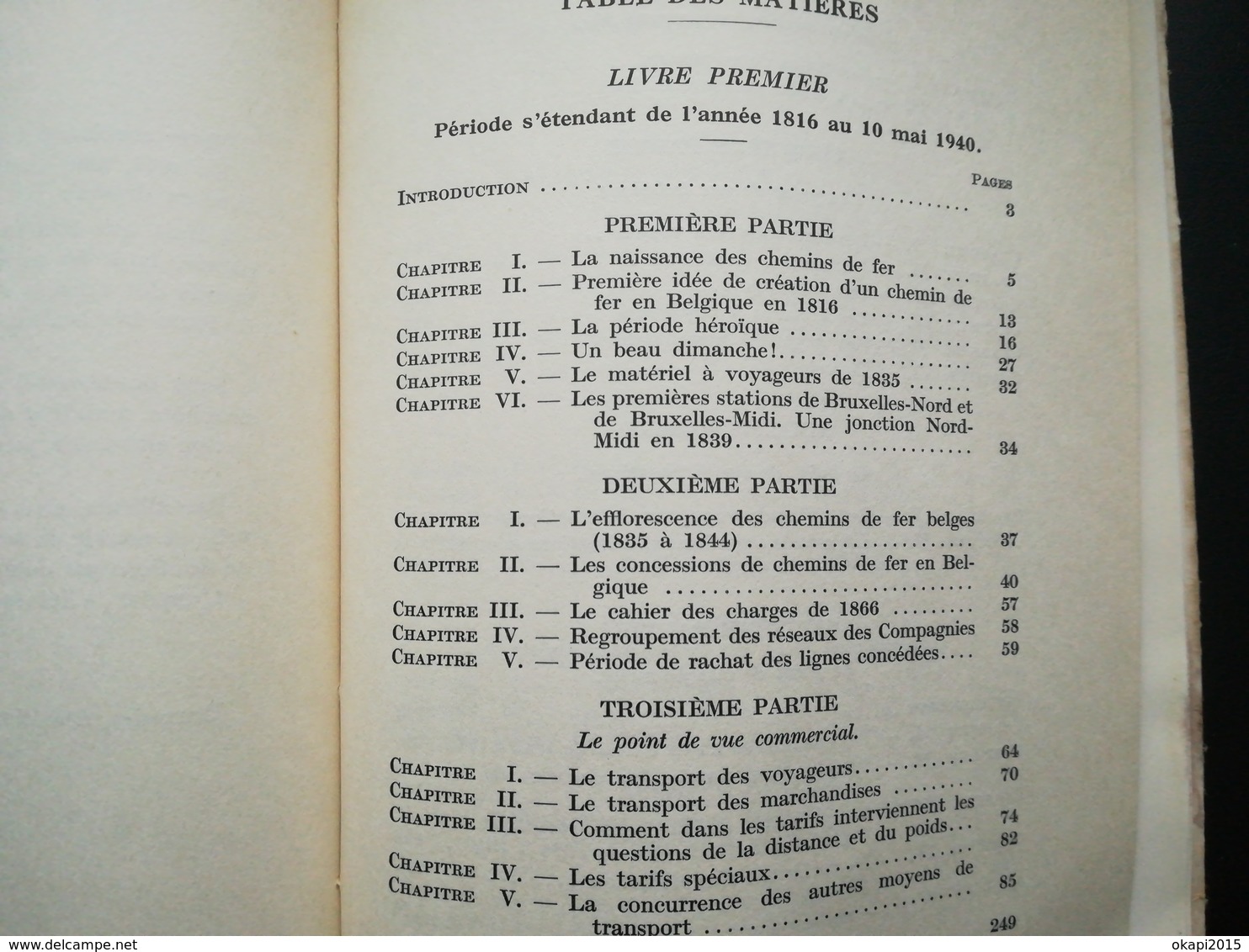 HISTOIRE DES CHEMINS DE FER BELGES par Lamalle Ulysse année 1953 Rail Train SNCB NMBS CF livre régionalisme Belgique