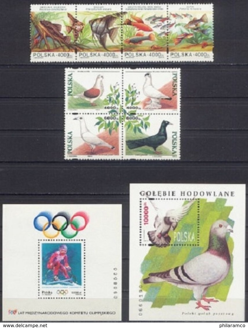 POLAND 1994 COMPLETE YEAR SET MNH - Ganze Jahrgänge