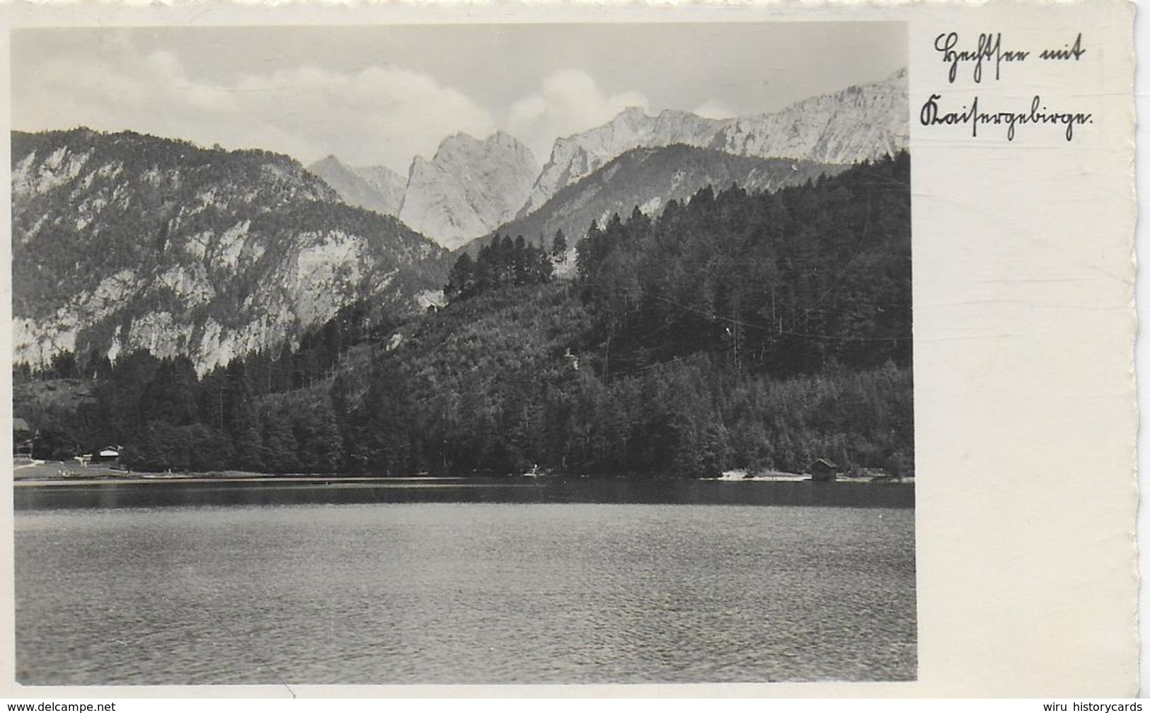 AK 0119  Hechtsee Bei Kufstein Mit Kaisergebirge - Verlag Chizzali Um 1936 - Kufstein