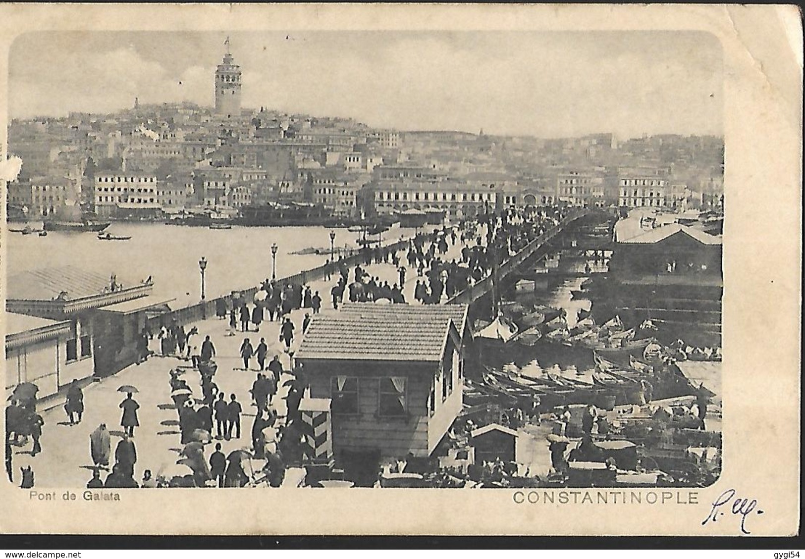 Constantinople  Pont De Galata - Turquia