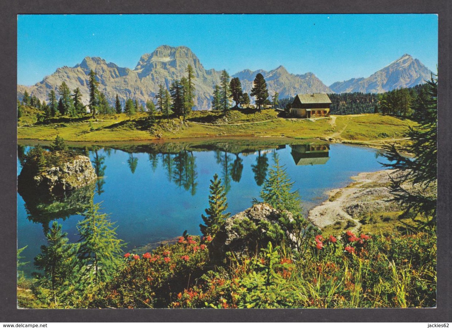 88786/ CORTINA, Dolomiti, Lago Da Lago E Rifugio Palmieri - Altri & Non Classificati