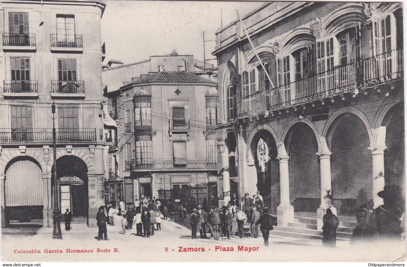 POSTCARD SPAIN ESPAÑA - ZAMORA - PLAZA MAYOR - Zamora