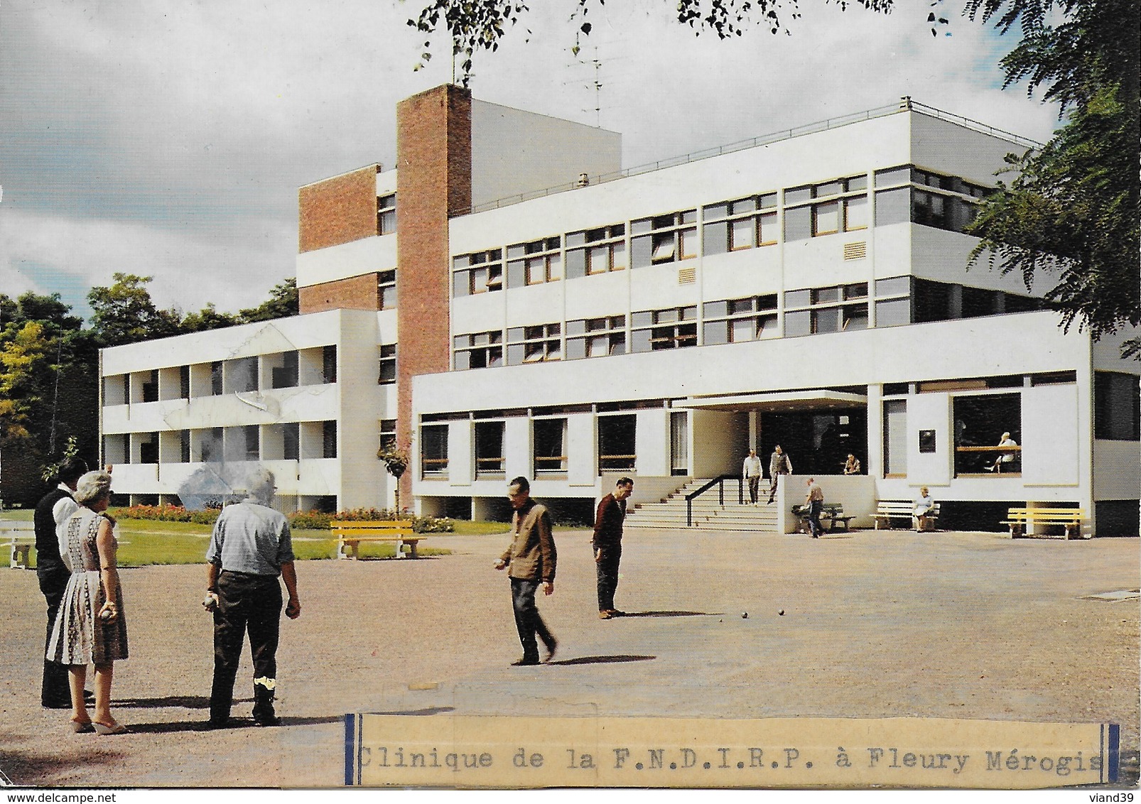 Fleury Mérogis - Clinique F.H. Manhes - Fédération Nationale Des Déportés Et Internes Résistants - Fleury Merogis