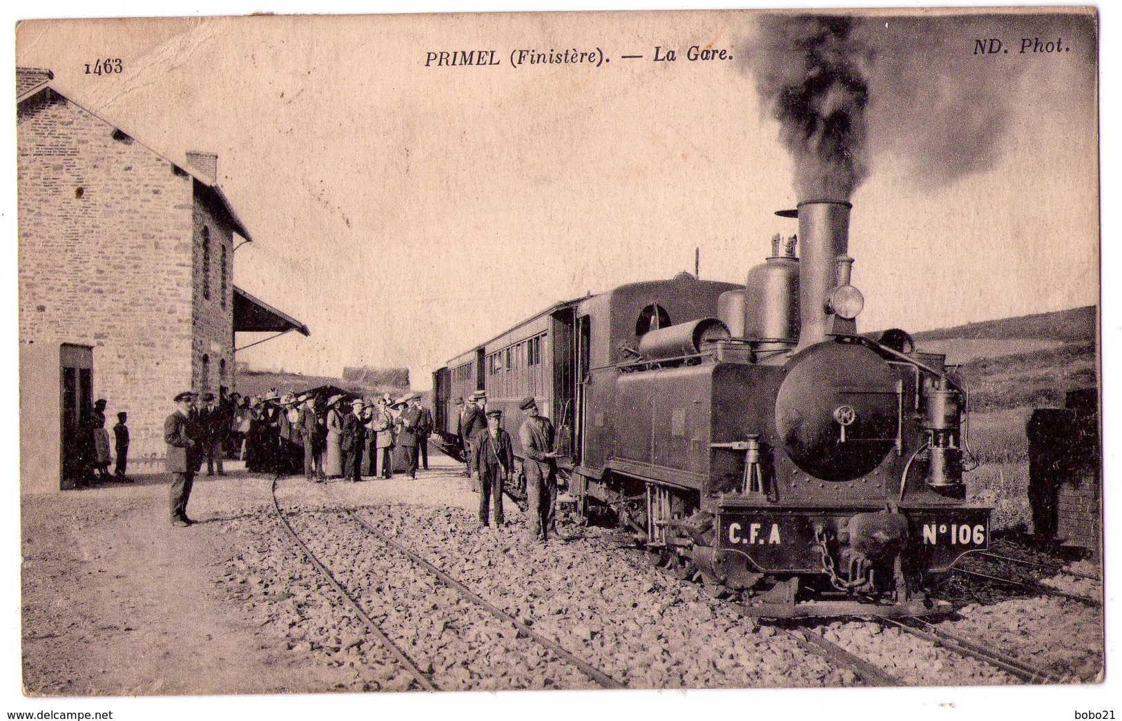 3759 - Primel ( 29 ) - La Gare - N.D. Phot. - N°1463 - - Primel