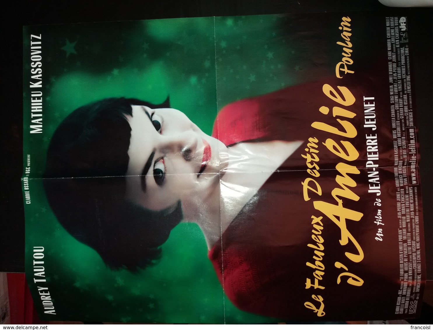 Le Fabuleux Destin D'Amélie Poulain (recto) Et La Vérité Si Je Mens 2 (verso). - Affiches