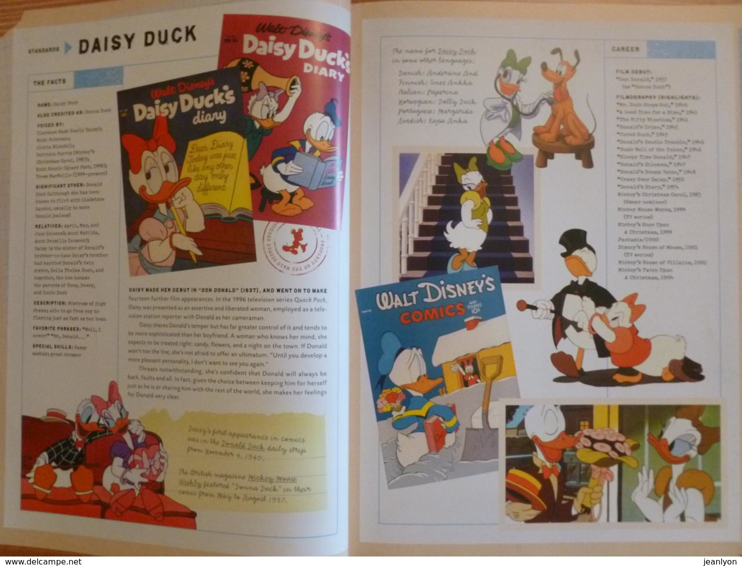 DISNEY - Personnages - Files Of Character - Walt Disney Studio - By Jeff KURTI - LIVRE EN ANGLAIS - Autres & Non Classés