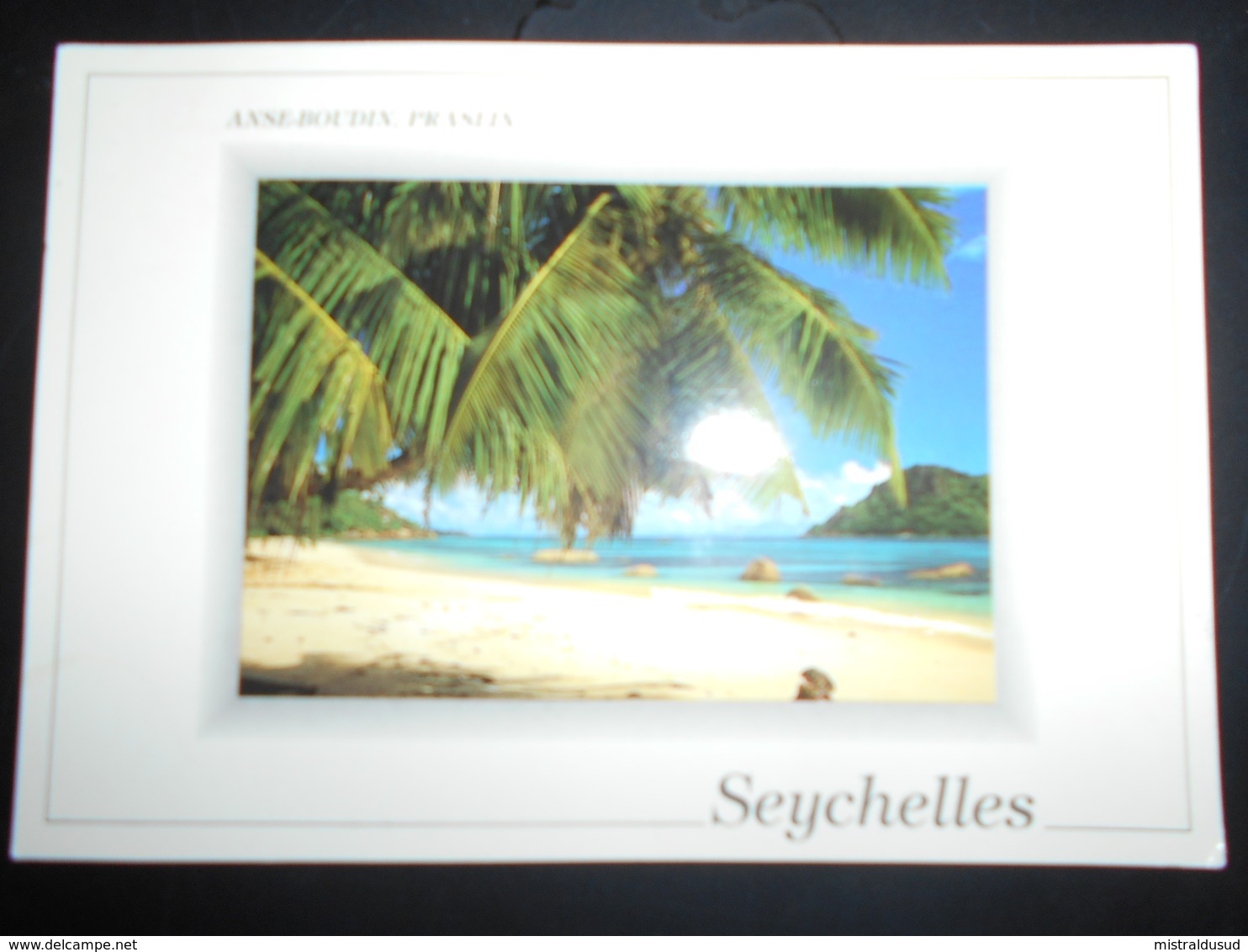 Seychelles , Carte De Victoria 2008 Pour Zurich - Seychelles (1976-...)