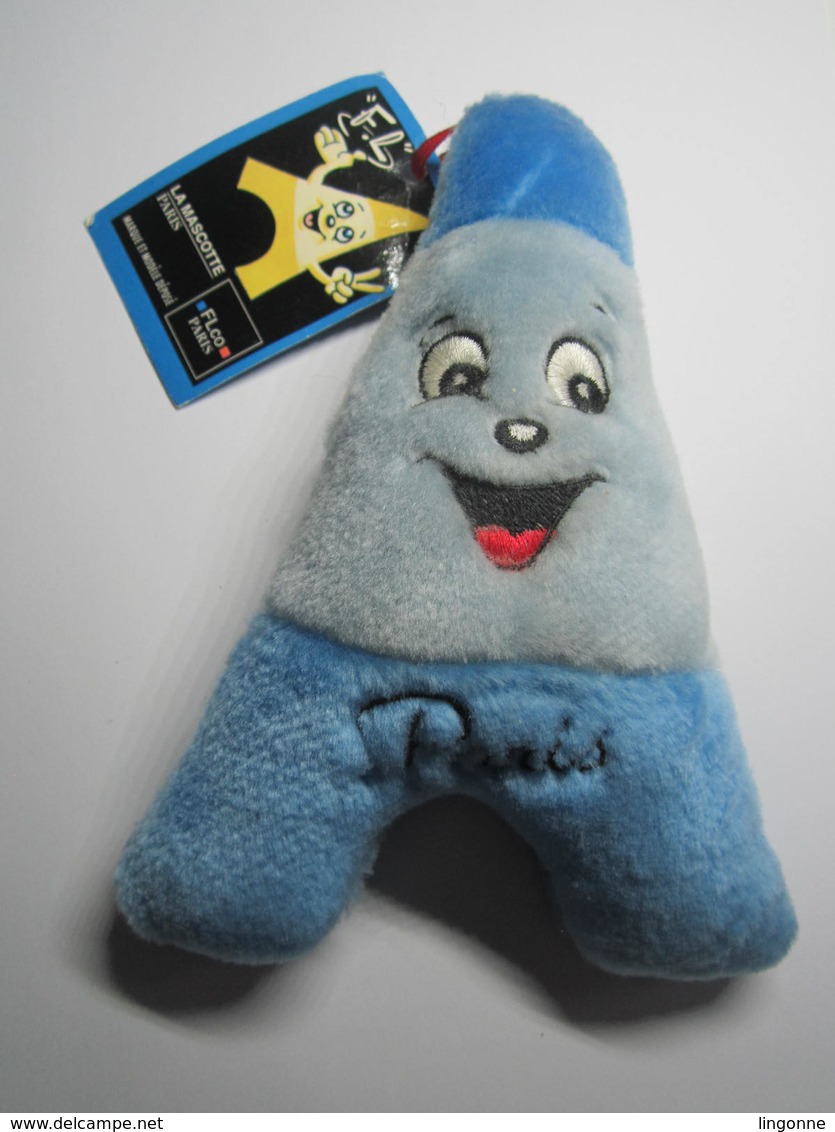 Souvenirs De France - Peluche Paris Tour Eiffel (F.L) Avec Son étiquette - Bleu - Cuddly Toys