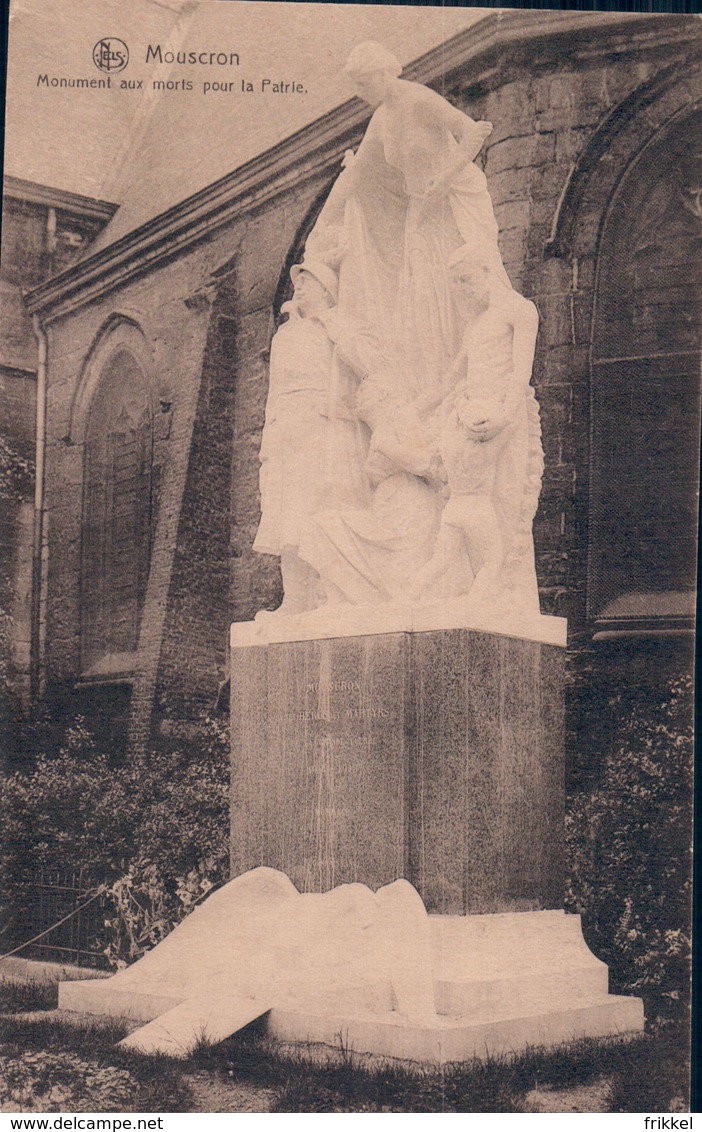 Mouscron Monument Aux Morts Pour La Patrie - Mouscron - Möskrön