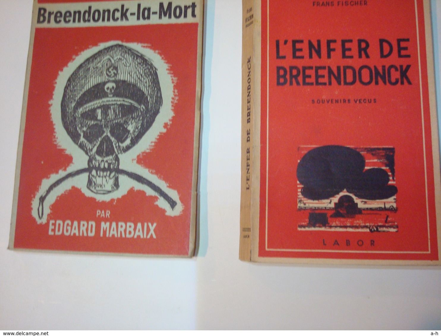 2 livres témoins sur les atrocités commises à breendonk