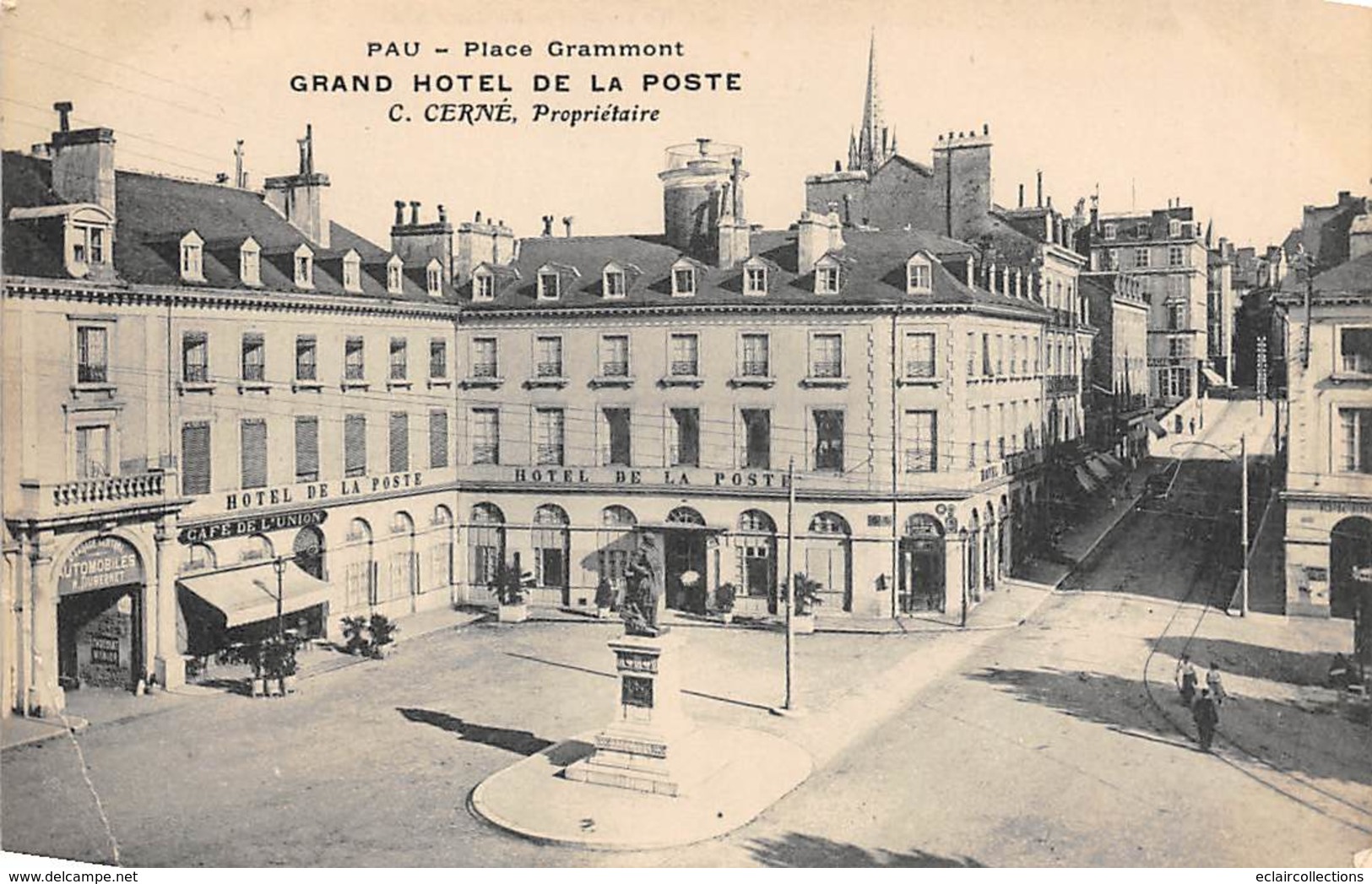 Pau       64     Grand Hôtel De La Poste      (voir Scan) - Pau