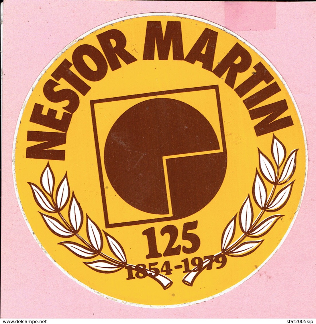 Sticker - 125 Jaar NESTOR MARTIN - 1854 1979 - Stickers