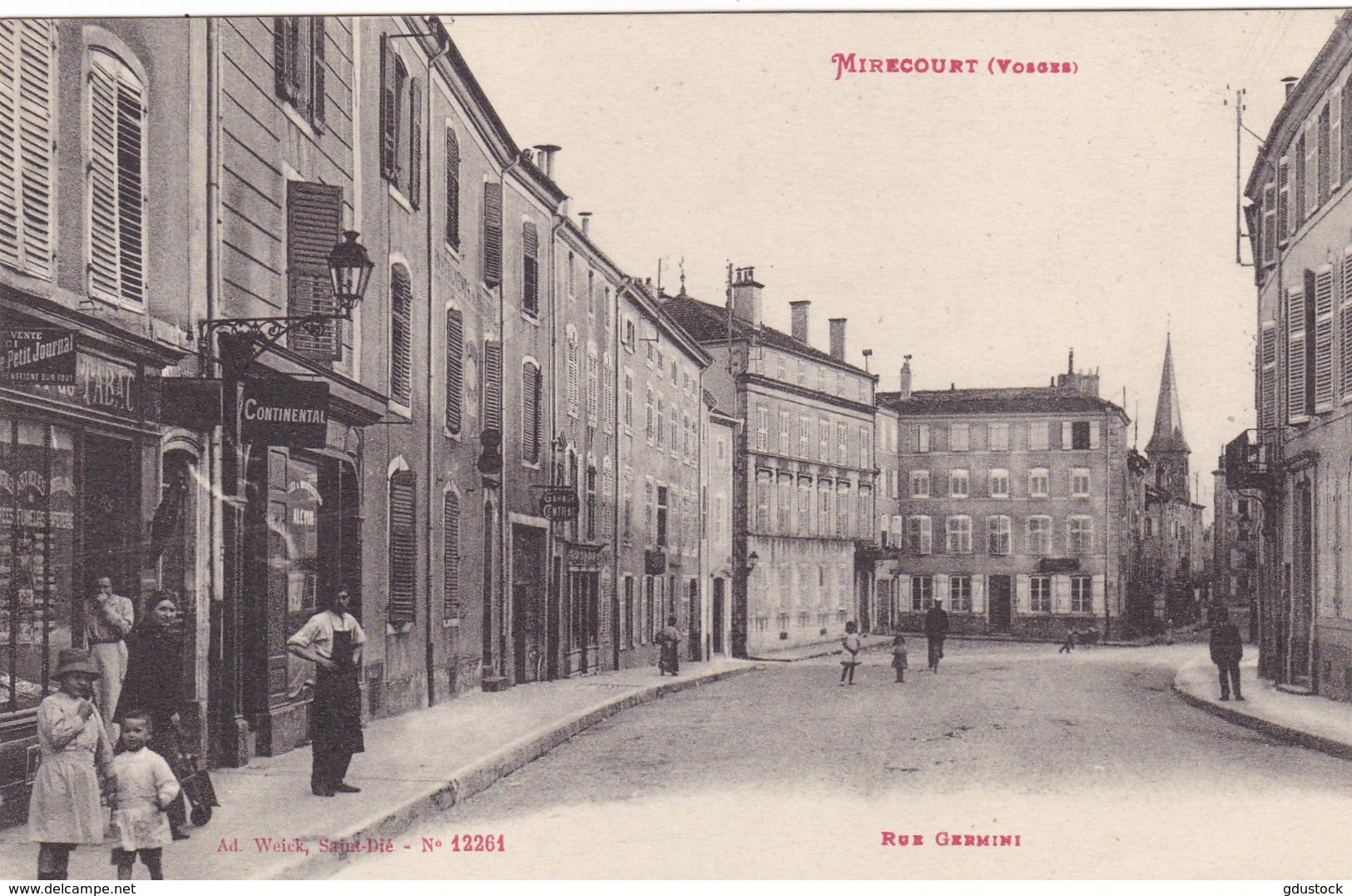 Vosges - Mirecourt - Rue Germini - Mirecourt