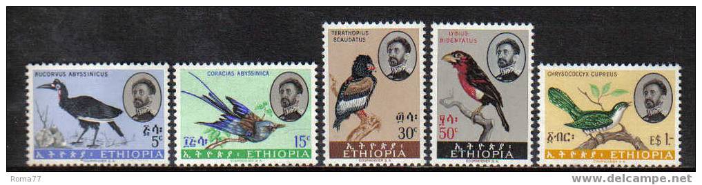 MA327 - ETIOPIA , SERIE N. 388/392  *** - Etiopia