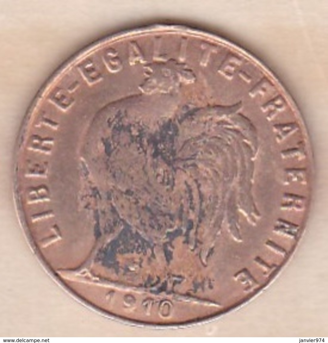 Jeton Maison Close. Imitation De La 20 Francs Or 1910 - Maisons Closes