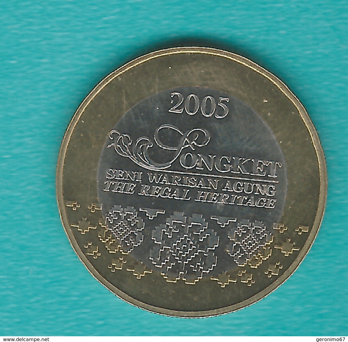 Malaysia - 1 Ringgit - 2005 - Songket Regal Heritage - KM138 - Malaysia