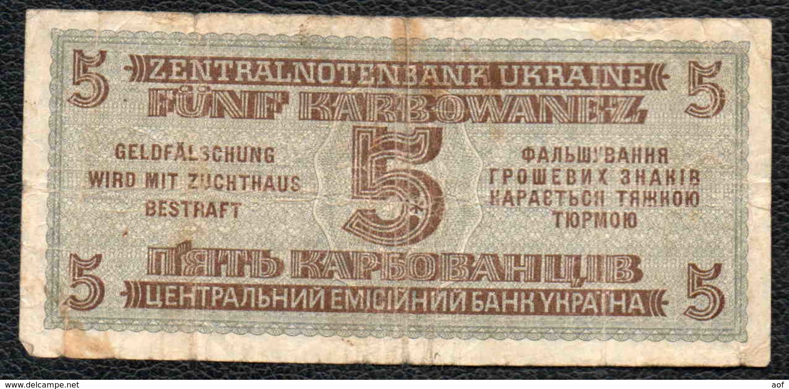 5 UKRAINE Sous Occupation Allemande 1942 - 1939-45