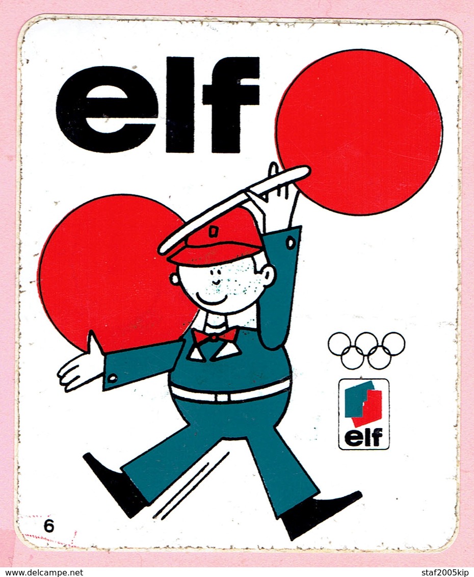 Sticker - Olympisch Kampioen ELFY - N° 6 - Elf - Stickers