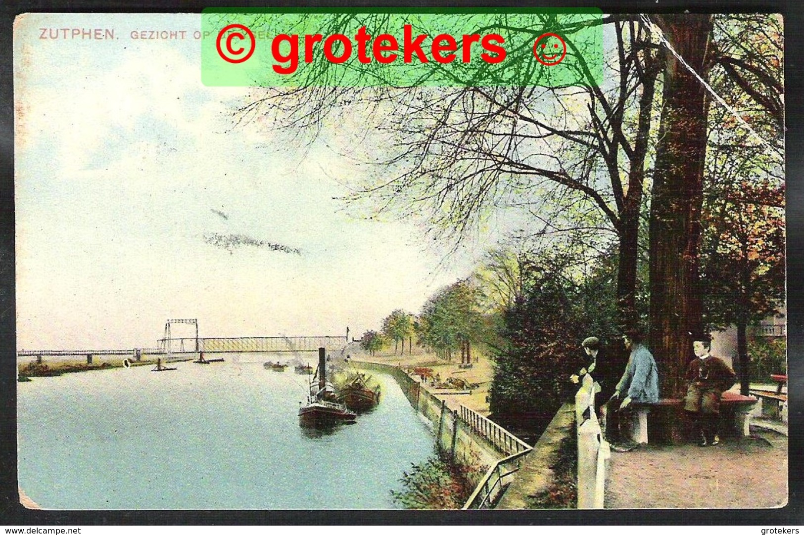 ZUTPHEN Gezicht Op De IJssel 1907 - Zutphen