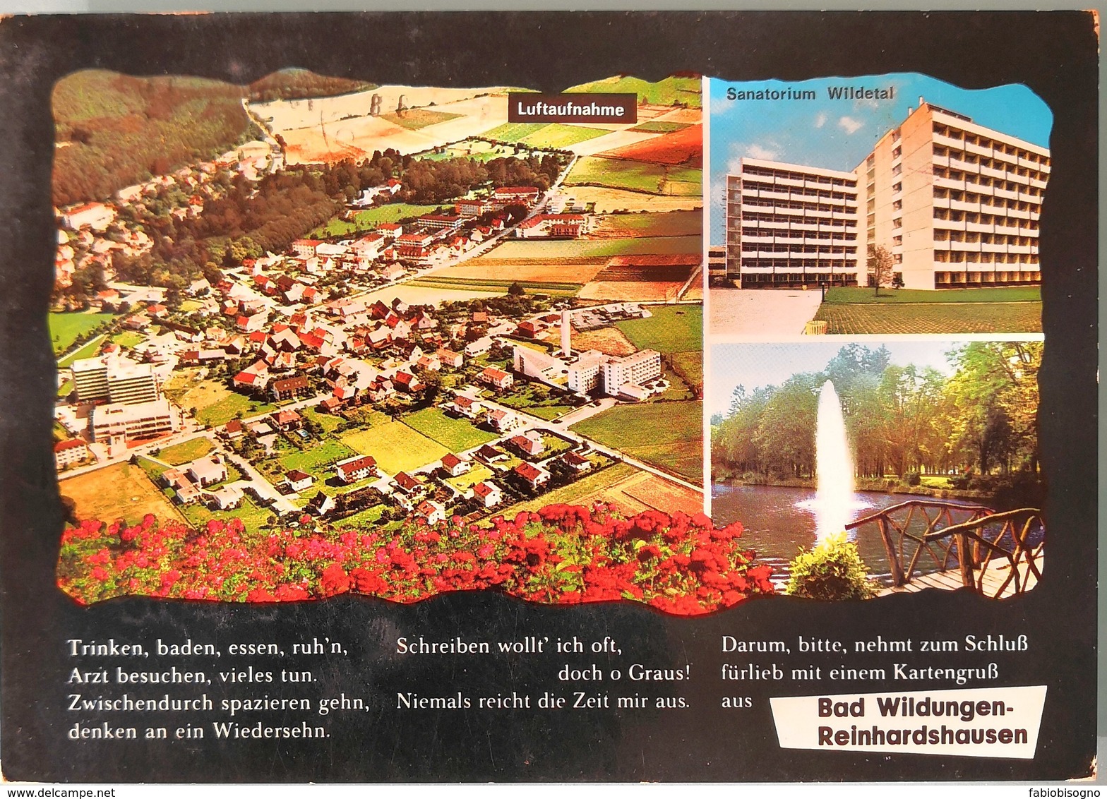 BAD WILDUNGEN REINHARDSHAUSEN  - 1978 USED - Bad Wildungen