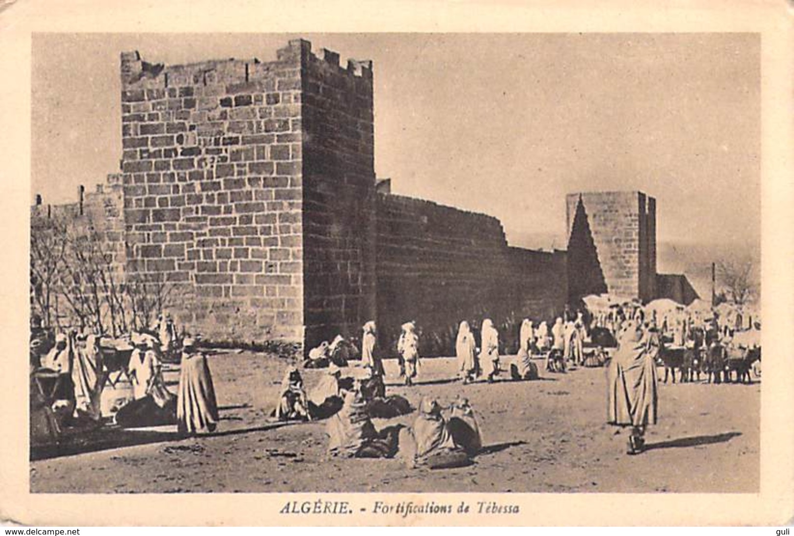 ALGERIE- Fortifications De TEBESSA (-A.BREGER Frères ) *PRIX FIXE - Tebessa