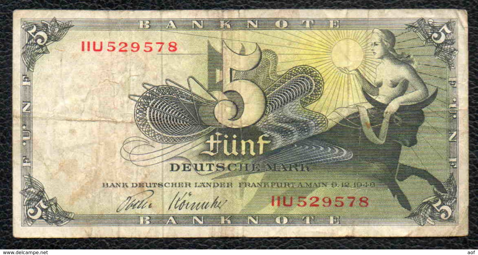 5 ALLEMAGNE - 5 Deutsche Mark