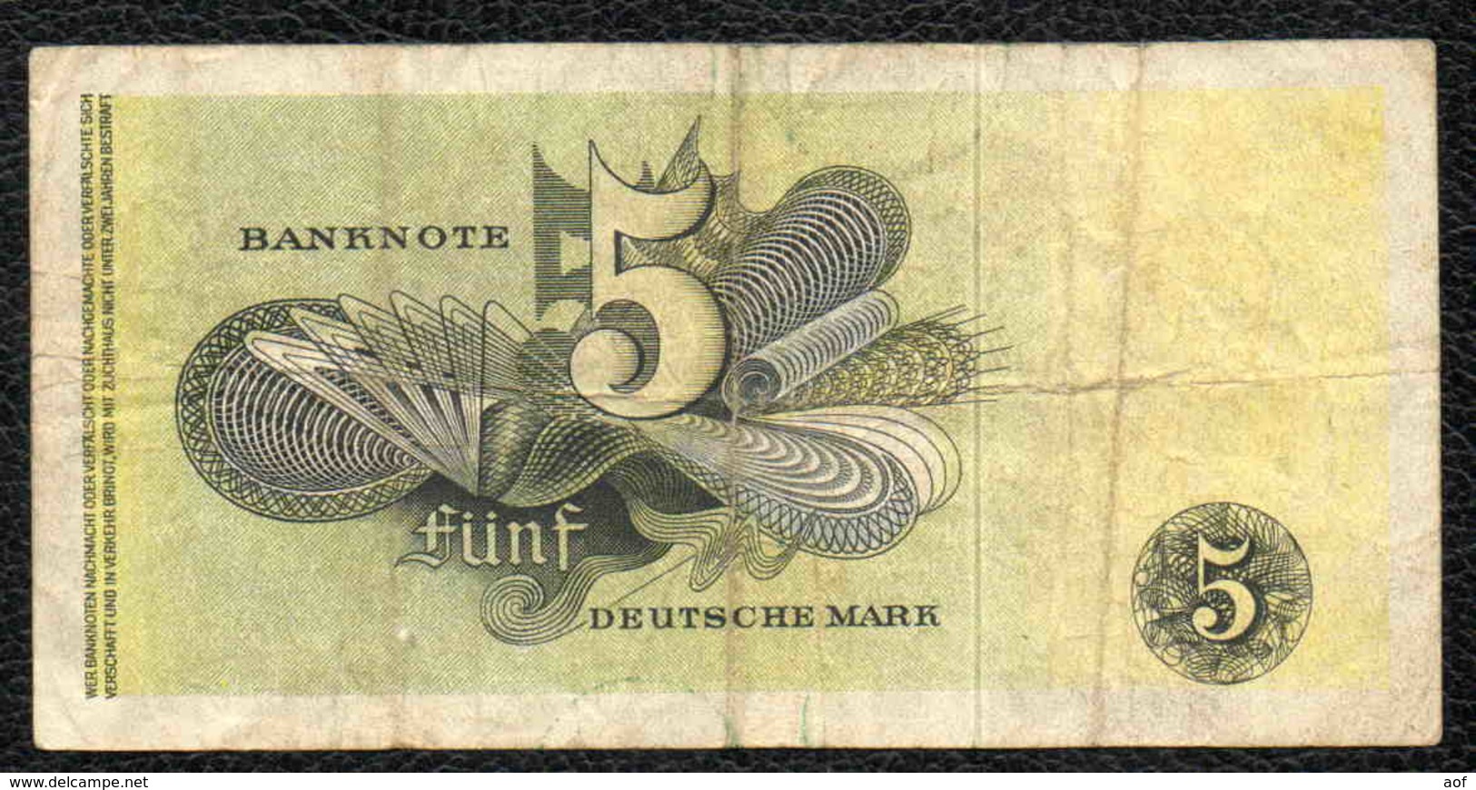 5 ALLEMAGNE - 5 Deutsche Mark