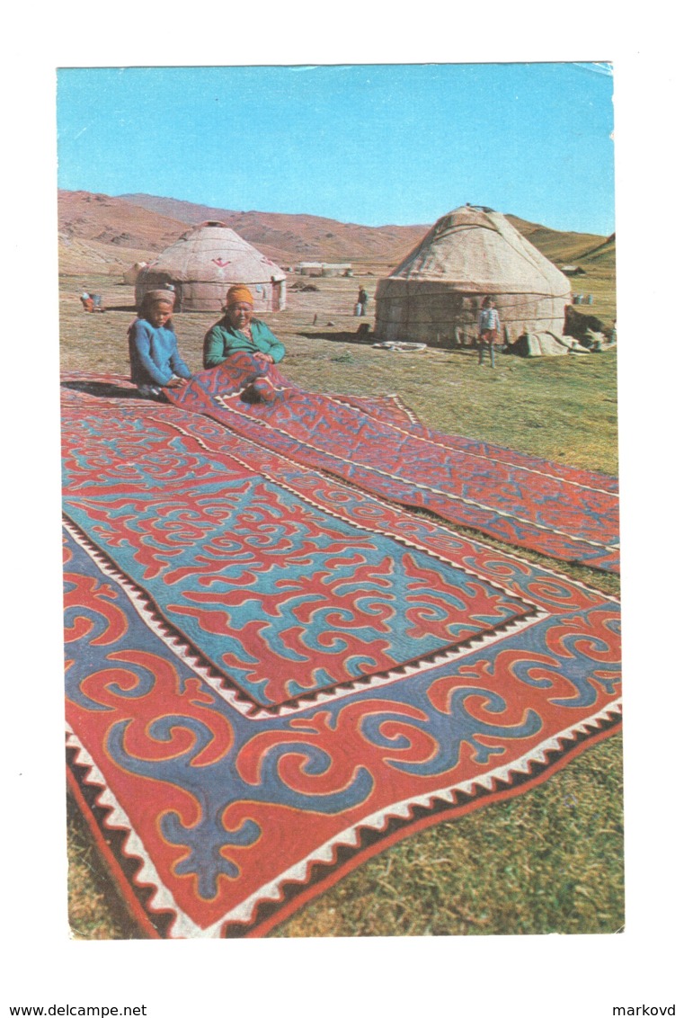 02635 Wool Carpet Maker Yourt - Kirghizistan