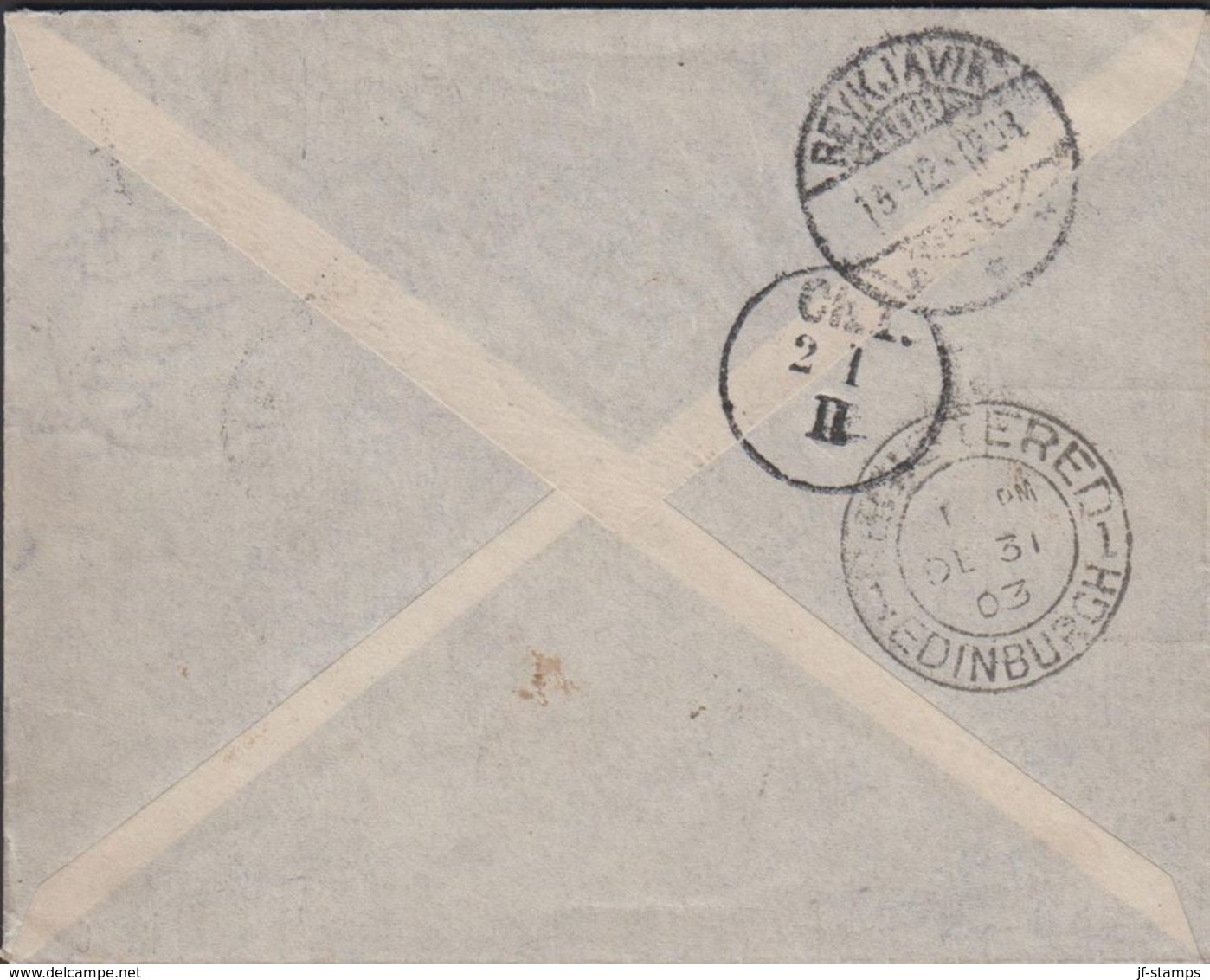 1903. Very Beautiful Reg. Cover Franked With 100 AUR I GILDI '02 - '03. Sent From STY... () - JF305758 - Brieven En Documenten