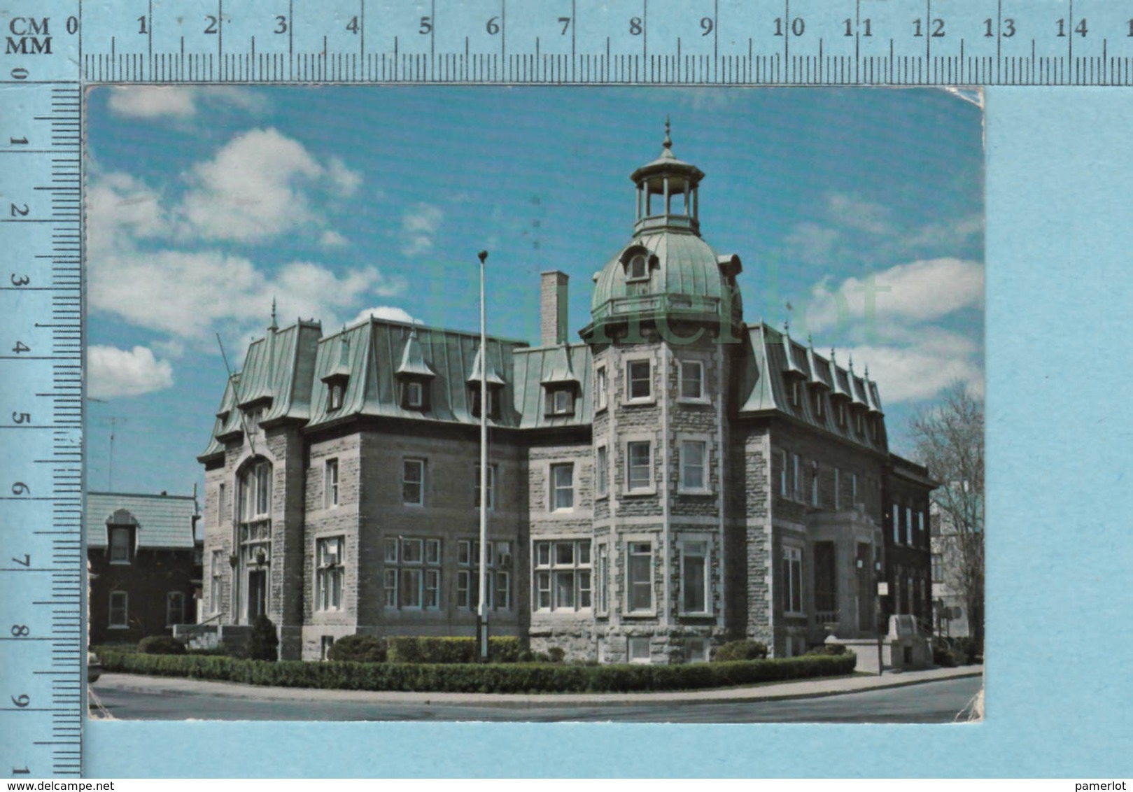 Saint-Hyacinthe Quebec - L'Hotel De Ville, A Voyagé En 1984,  Postcard Carte Postale - St. Hyacinthe