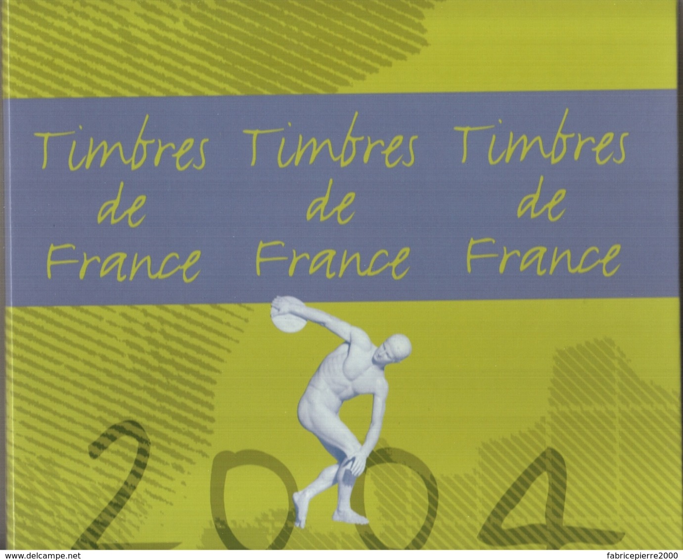 Livre Philatélique "Timbres De France 2004" TBE, Avec Son Boîtier - Documents Of Postal Services